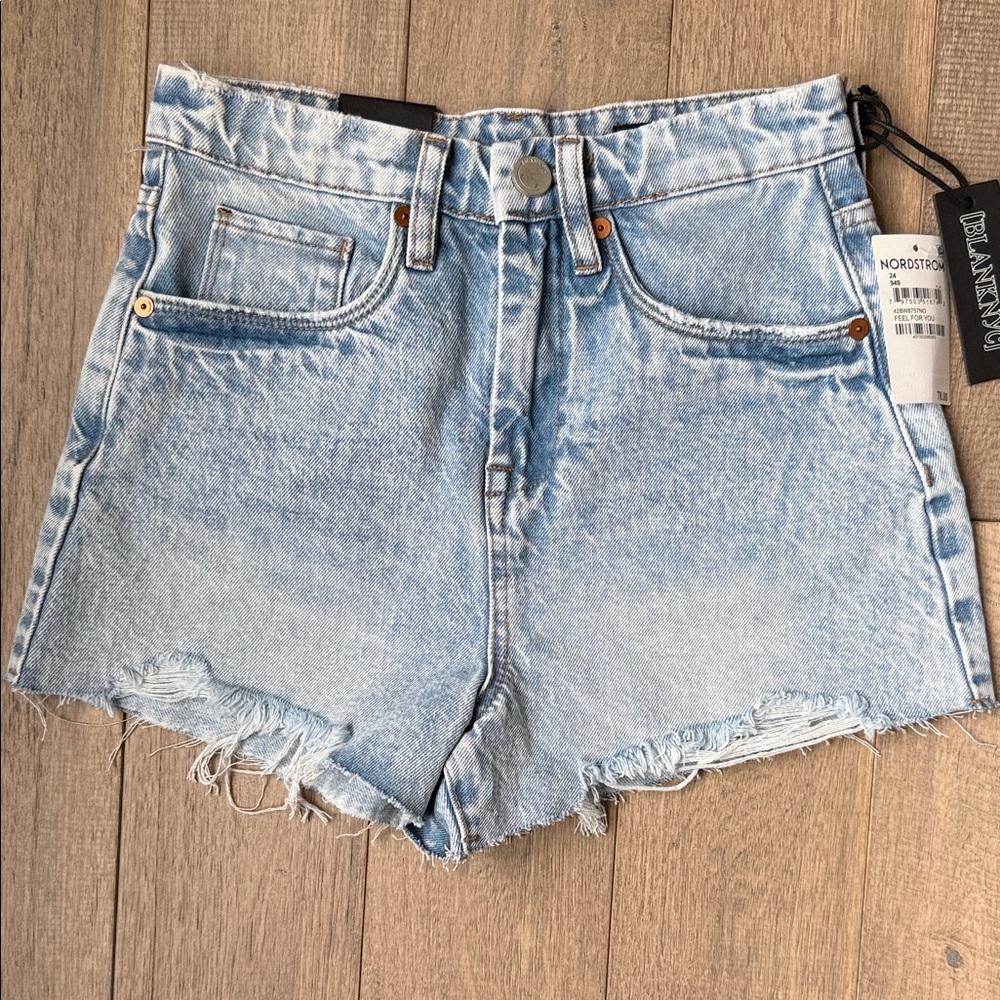 Blank NYC The Reeve Ultra High Rise Shorts